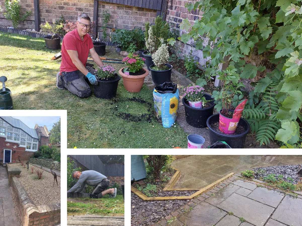 Garden and outdoor handyman work