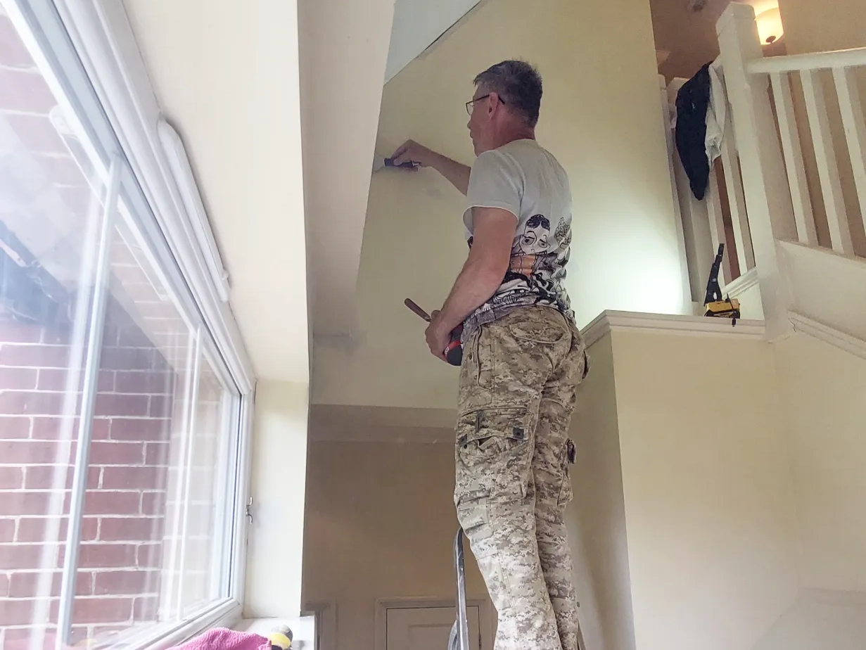 Hallway after redecoration