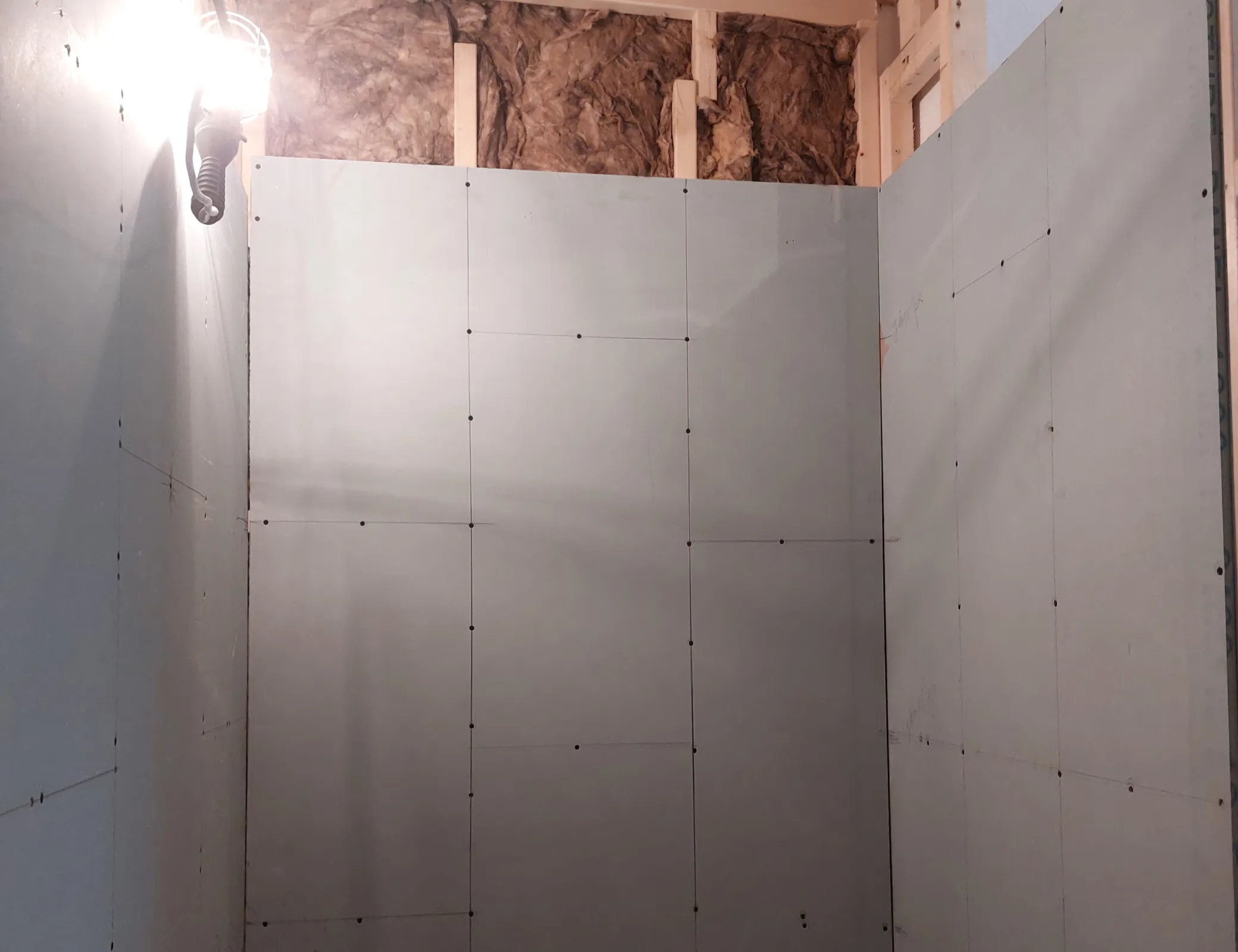 New ensuite taking shape