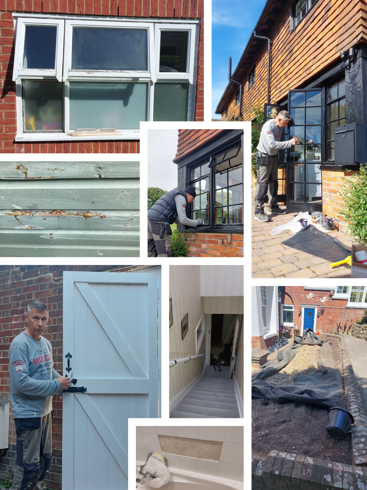 Completed Victorian entrance door and frame repair