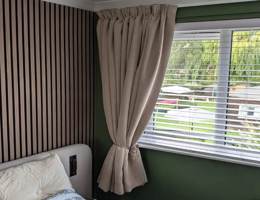 Curtain and blind fitting