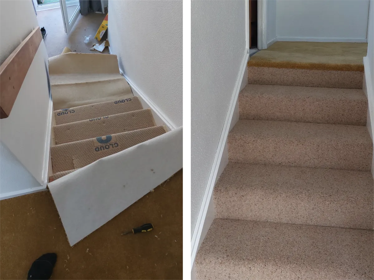 Flooring and carpet fitting